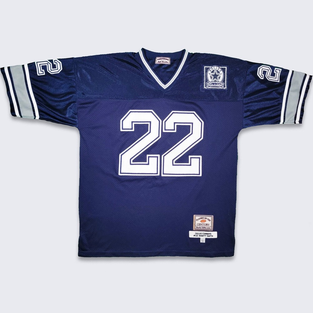 Dallas Cowboys Vintage Emmitt Smith Jeff Hamilton Football Jersey